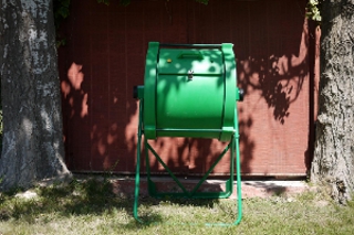 Rotary composter for household use