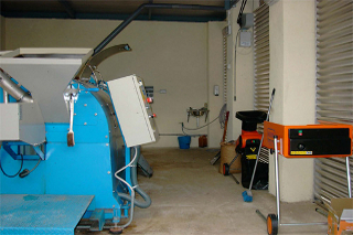 Composting plant in an educational institution.
